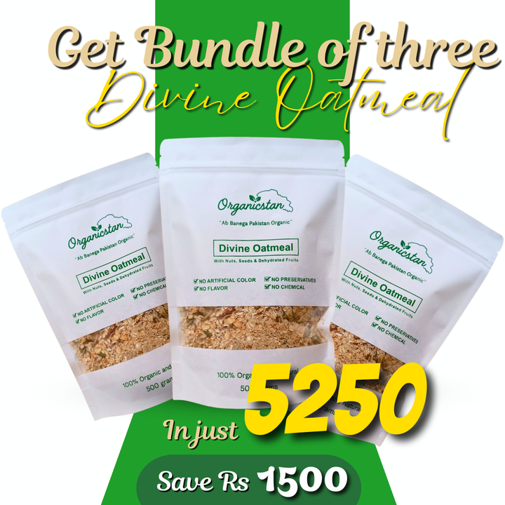 3 x 500g Divine Oatmeals Deal